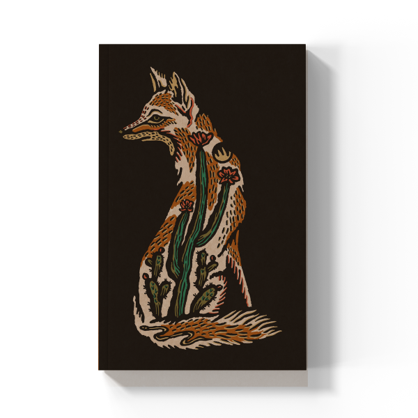 RaycoDesign — Coyote Mirage Kraft Layflat Notebook