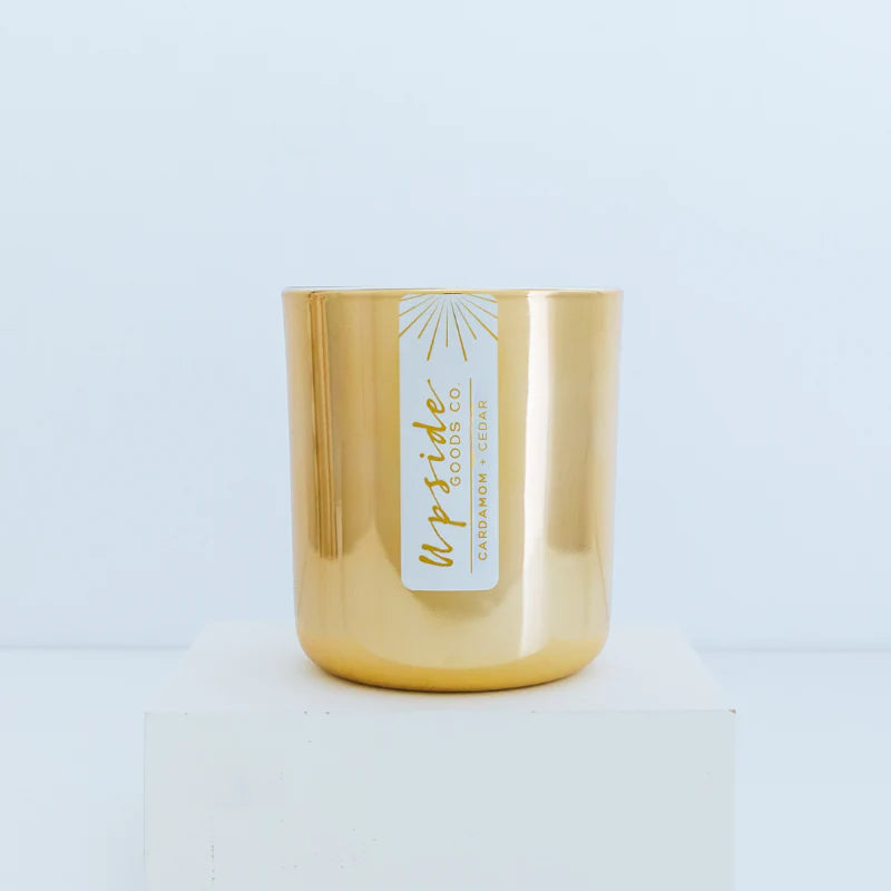 Upside Goods Co. - Large (12oz) Candle - Cardamom + Cedar