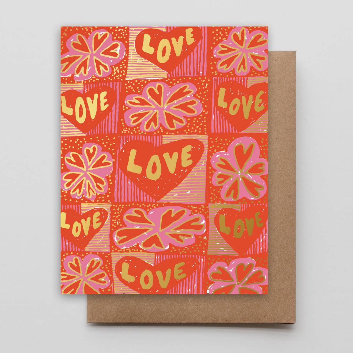 Love Heart Squares *FOIL*