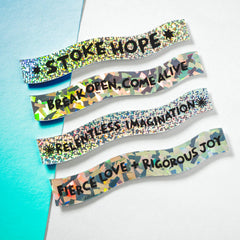 Relentless Imagination - Holographic Swirl Sticker