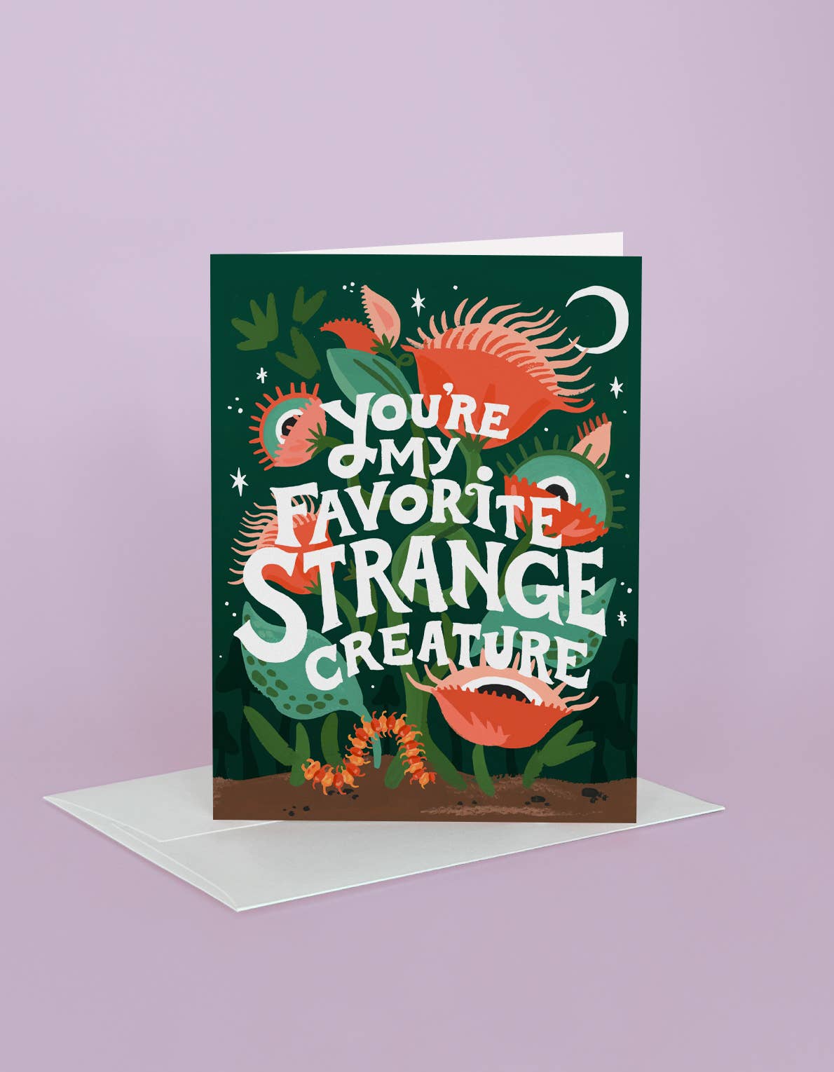 Love & Friendship Greeting Card | Strange Creature