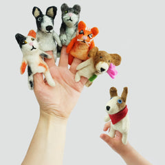 Winding Road - Finger Puppet - Cats & Dogs