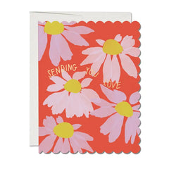 Red Cap Cards - Greeting Card -Sending You Love