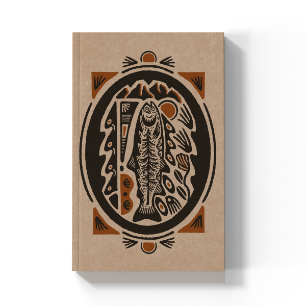 RaycoDesign — Spirit of the River Kraft Layflat Notebook