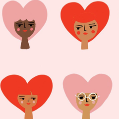 HEART BABES - Valentine Card
