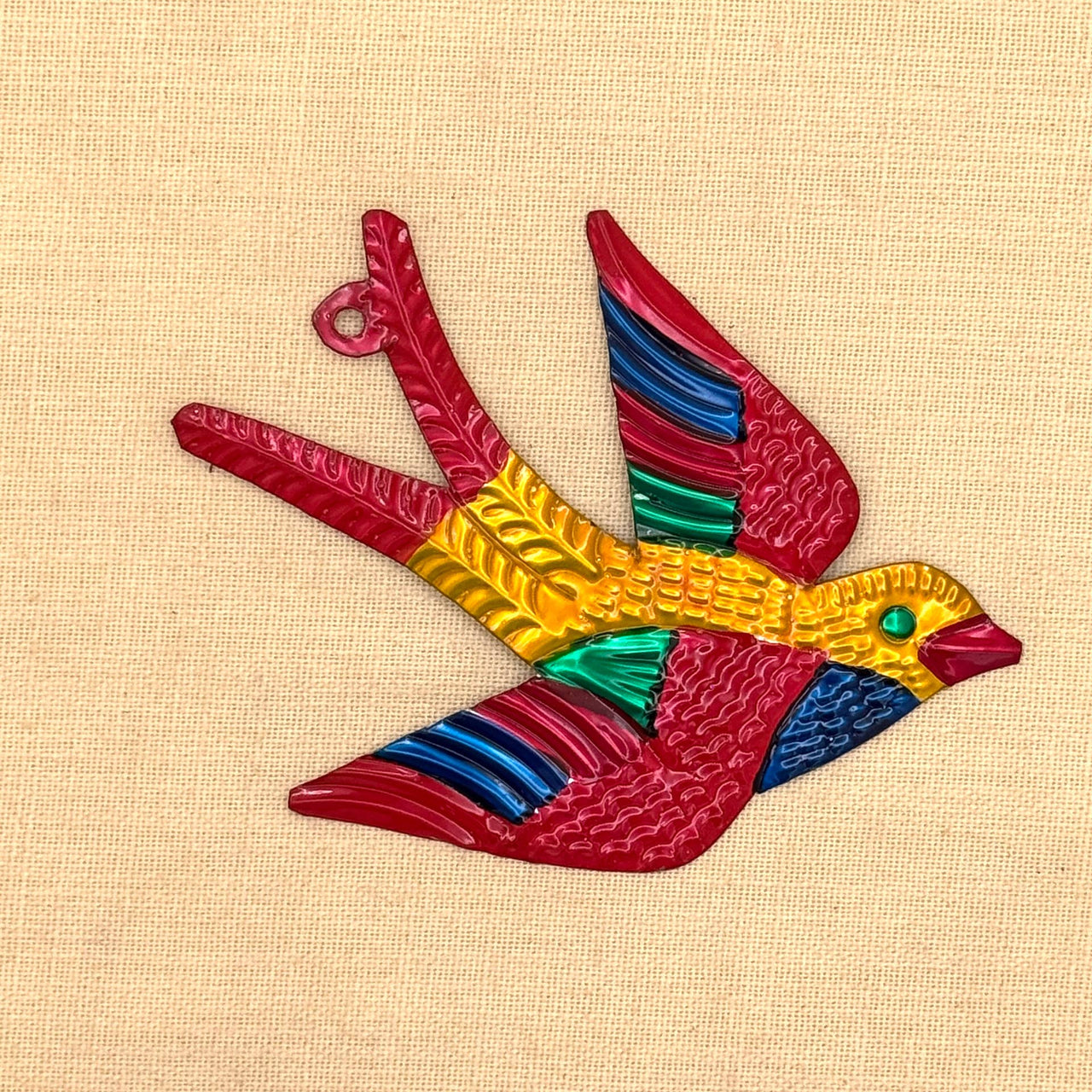 Swallow Tin Ornament, Mexico (OT496)