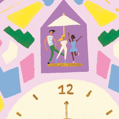 CUCKOO CLOCK - Birthday Card