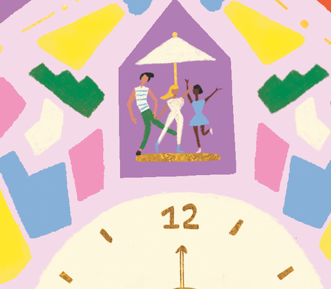 CUCKOO CLOCK - Birthday Card