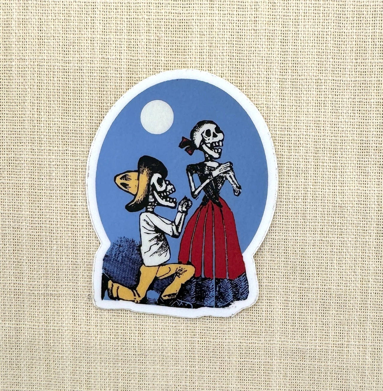 Skelly Proposal Sticker, USA