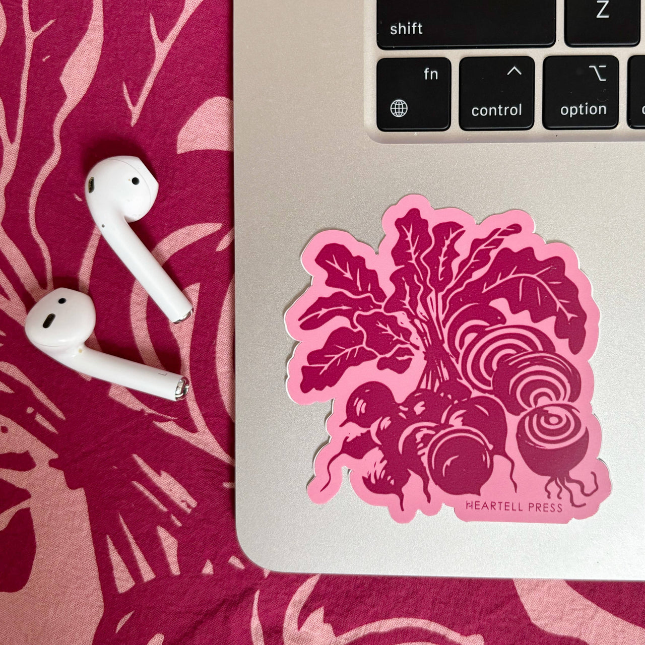 Eco Friendly Beets Die Cut Sticker