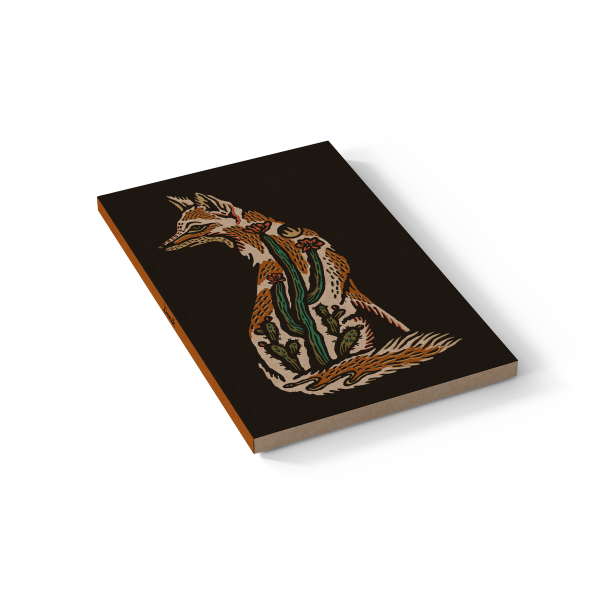 RaycoDesign — Coyote Mirage Kraft Layflat Notebook