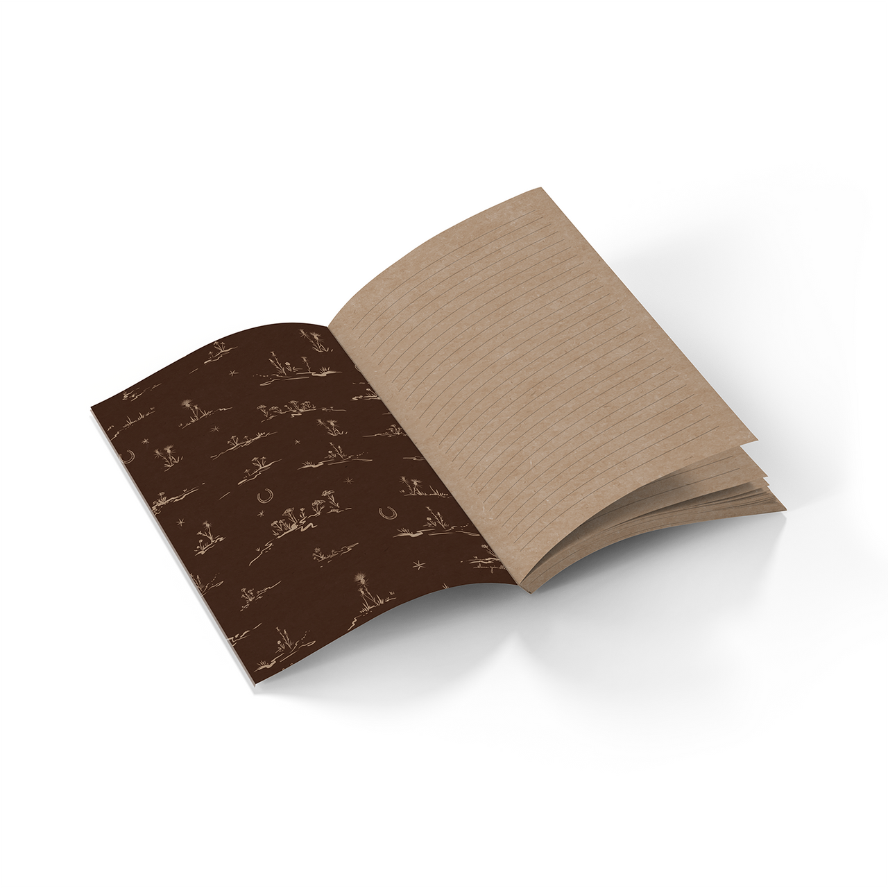 Wild Horses Kraft Layflat Notebook