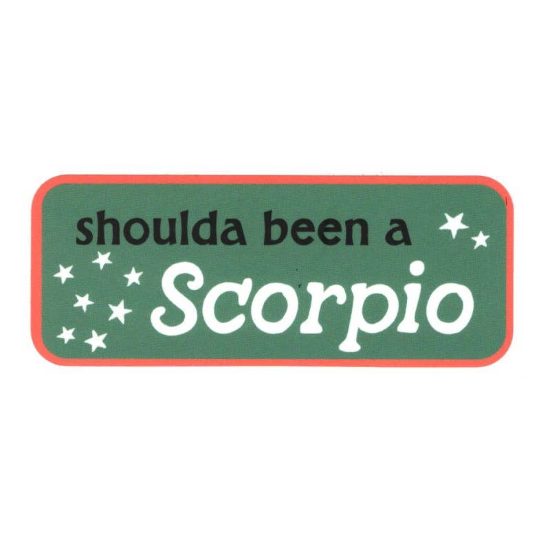 Shoulda Been A... zodiac stickers