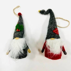 Winding Road - Felt Ornaments - Gnome