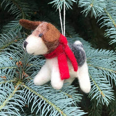 Winding Road - Felt Ornaments - Dogs