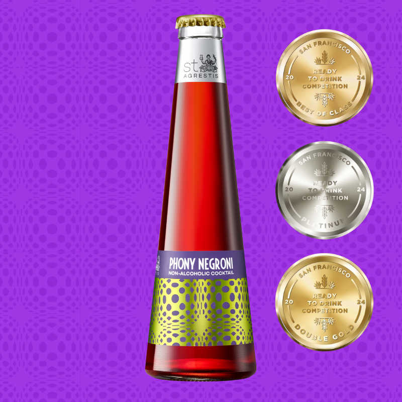 St. Agrestis Non-Alcoholic Phony Negroni®.: 2-pack Carriers