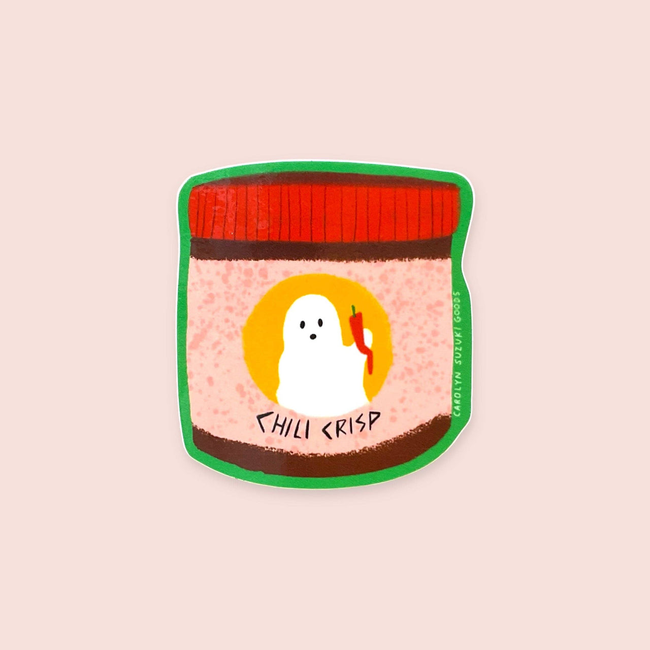 Chili Crisp - Die Cut Sticker