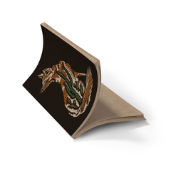 RaycoDesign — Coyote Mirage Kraft Layflat Notebook