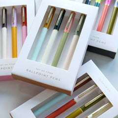 City Pallet Pens, Set of Four | CARTEGENA