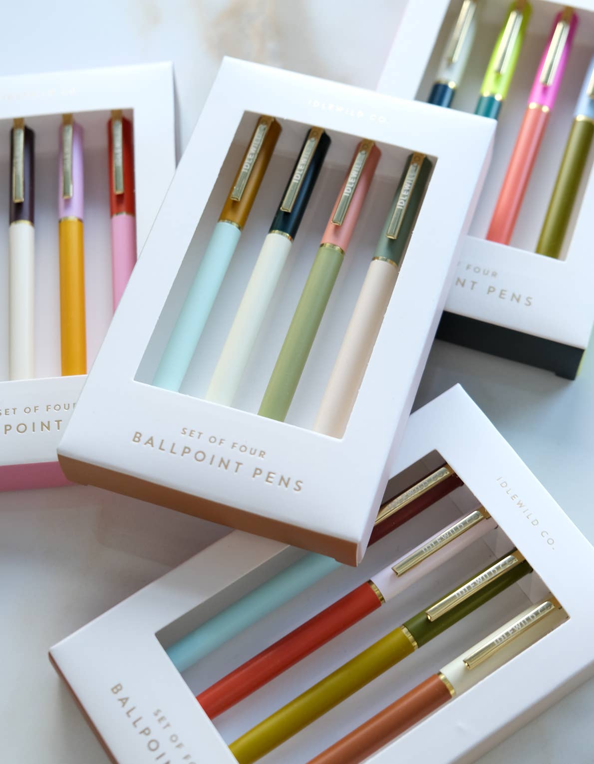 City Pallet Pens, Set of Four | CARTEGENA