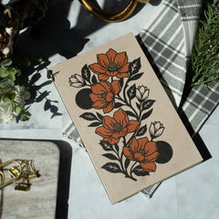 Magnolias Kraft Classic Layflat Notebook KLC2726KL