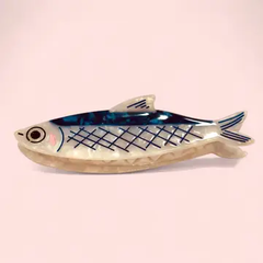 Carolyn Suzuki-  Anchovy Fish Hair Claw