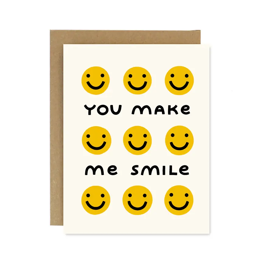 Worthwhile - You Make Me Smile Card