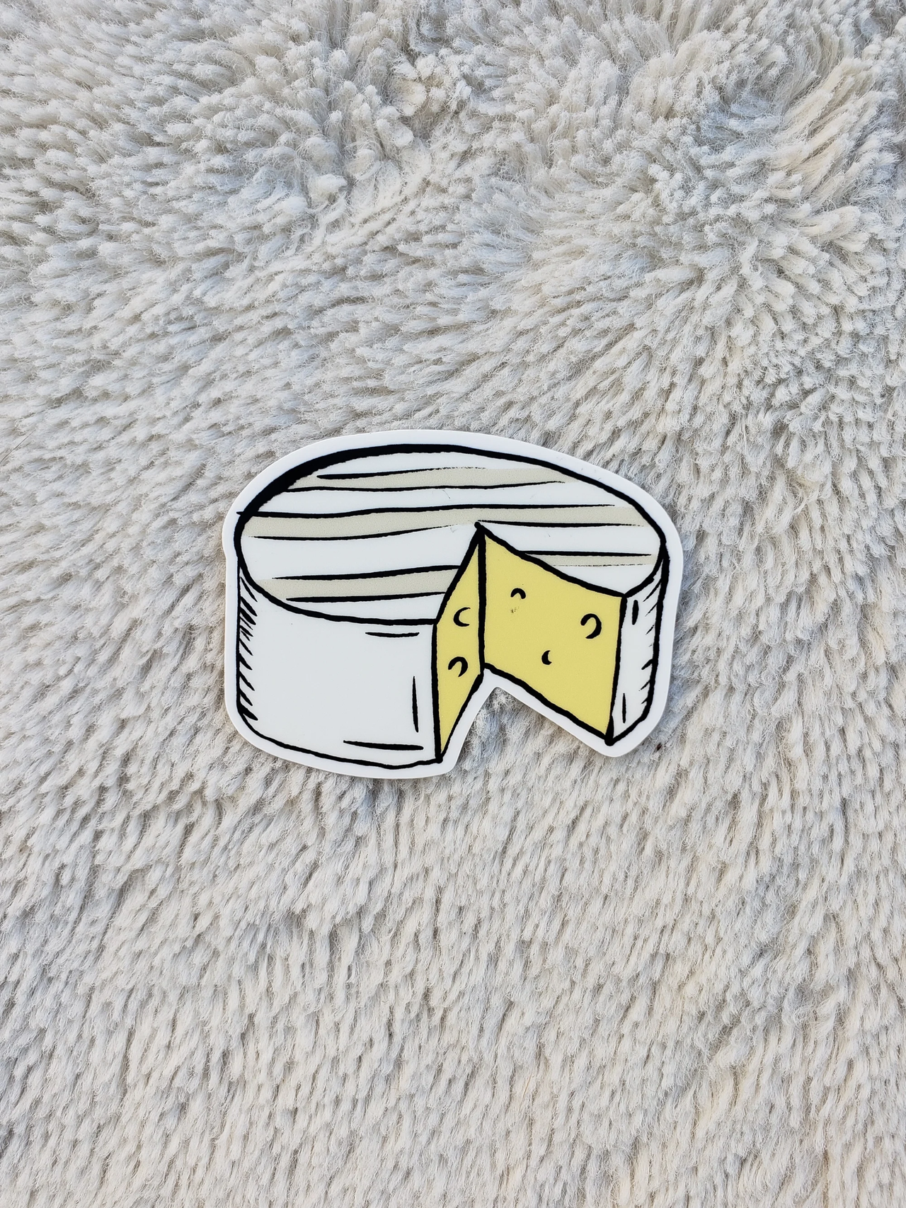 Vivian Page - Sticker - Brie Cheese