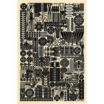 Strange Dirt - Living Circuit- Medium Print