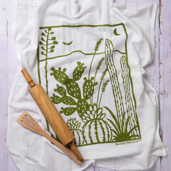 Kei & Molly - Tea Towel - Cacti