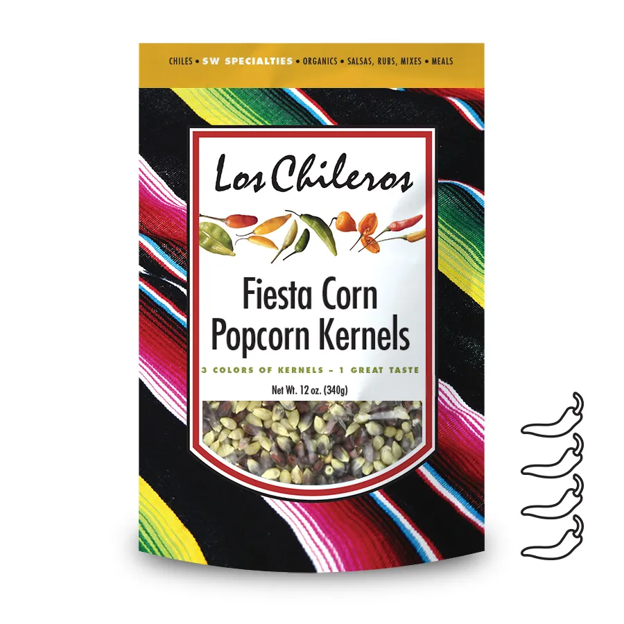 Los Chileros - Fiesta Corn Popcorn Kernels (12 oz)