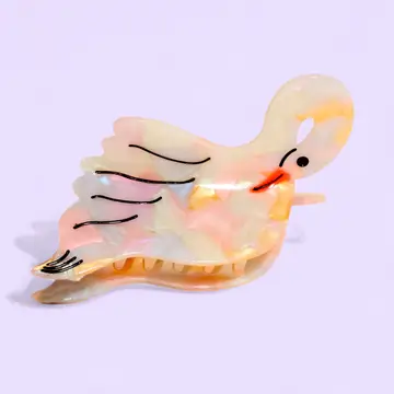 Carolyn Suzuki-  Egret Bird Hair Claw