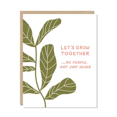 Odd Daughter - Greeting Card- Grow Together