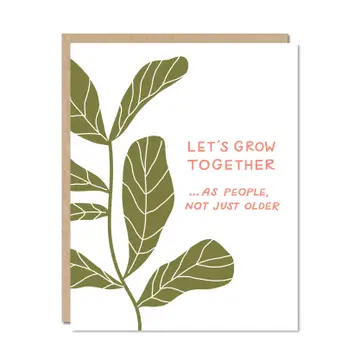 Odd Daughter - Greeting Card- Grow Together