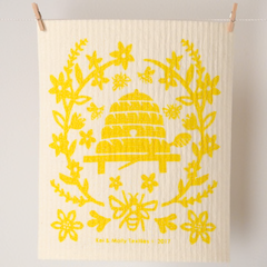 Kei & Molly - Save the Bees Sponge Cloth