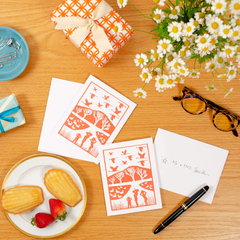 Kei & Molly - Seasons Note Cards (Pack of 8)