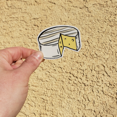 Vivian Page - Sticker - Brie Cheese