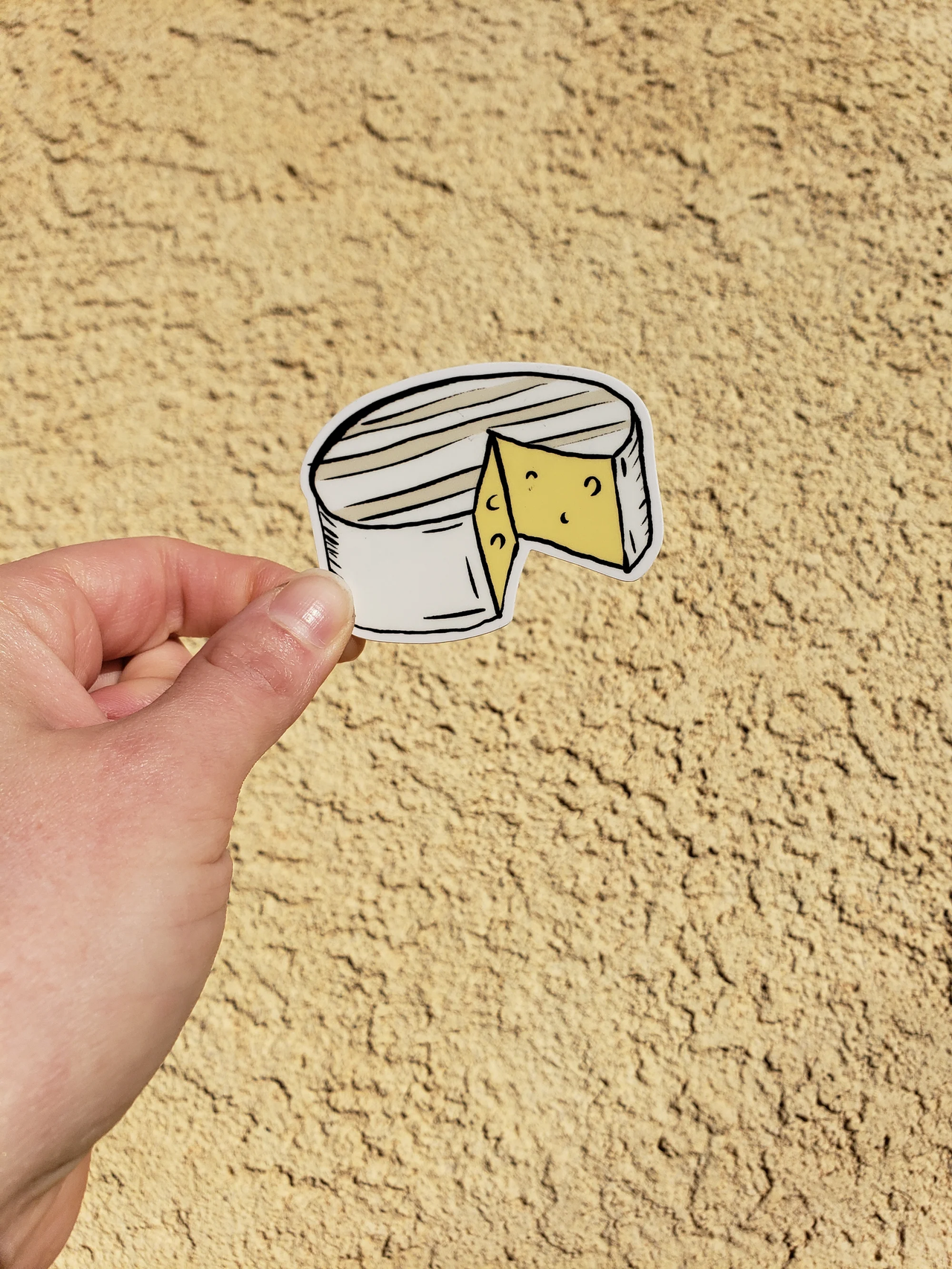 Vivian Page - Sticker - Brie Cheese