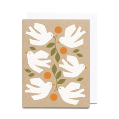 Worthwhile Paper - Greeting Card - Peace Doves Holiday Card