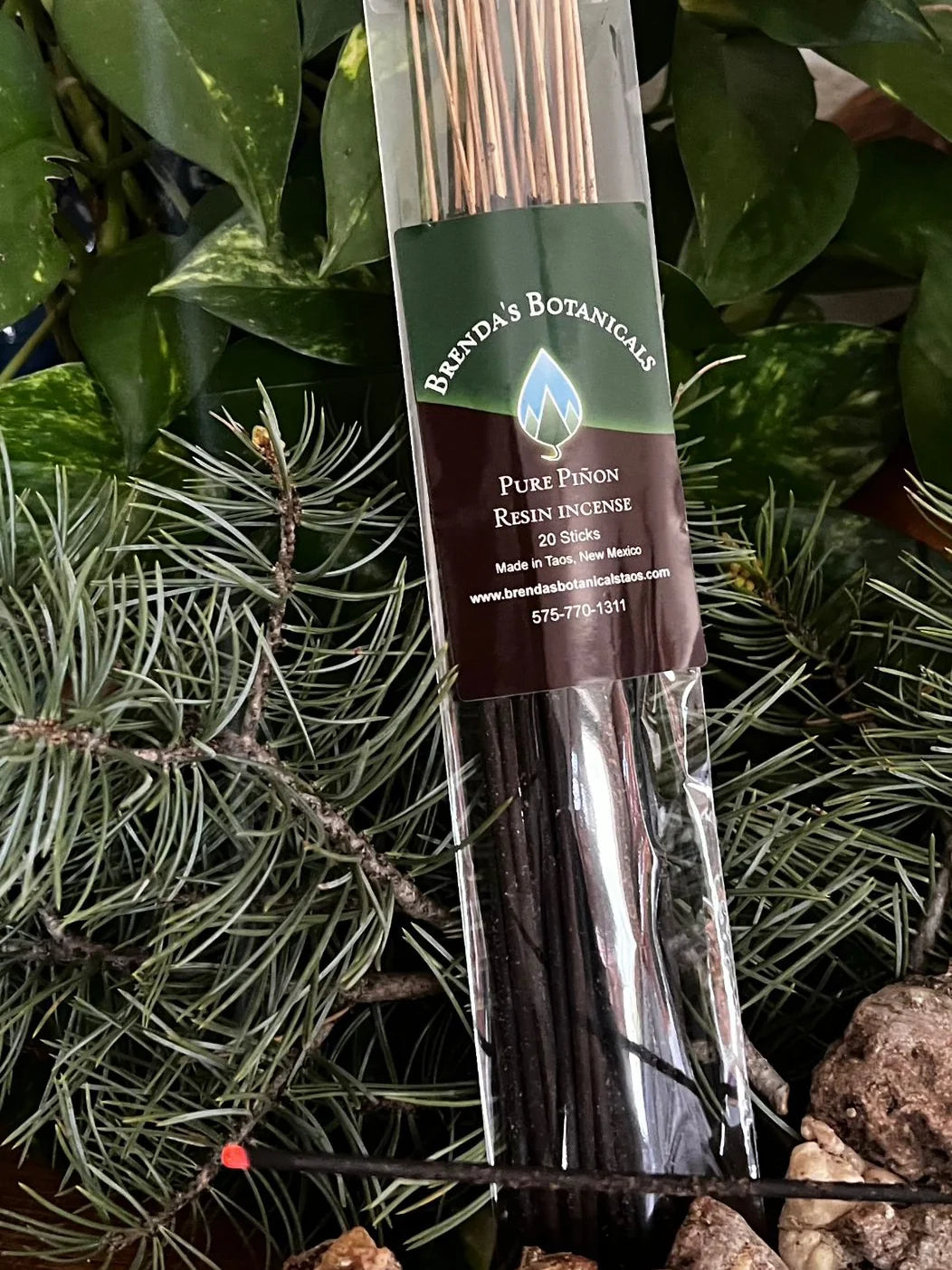 Brenda’s Botanicals - Resin Incense 10pk - Pure Pinon