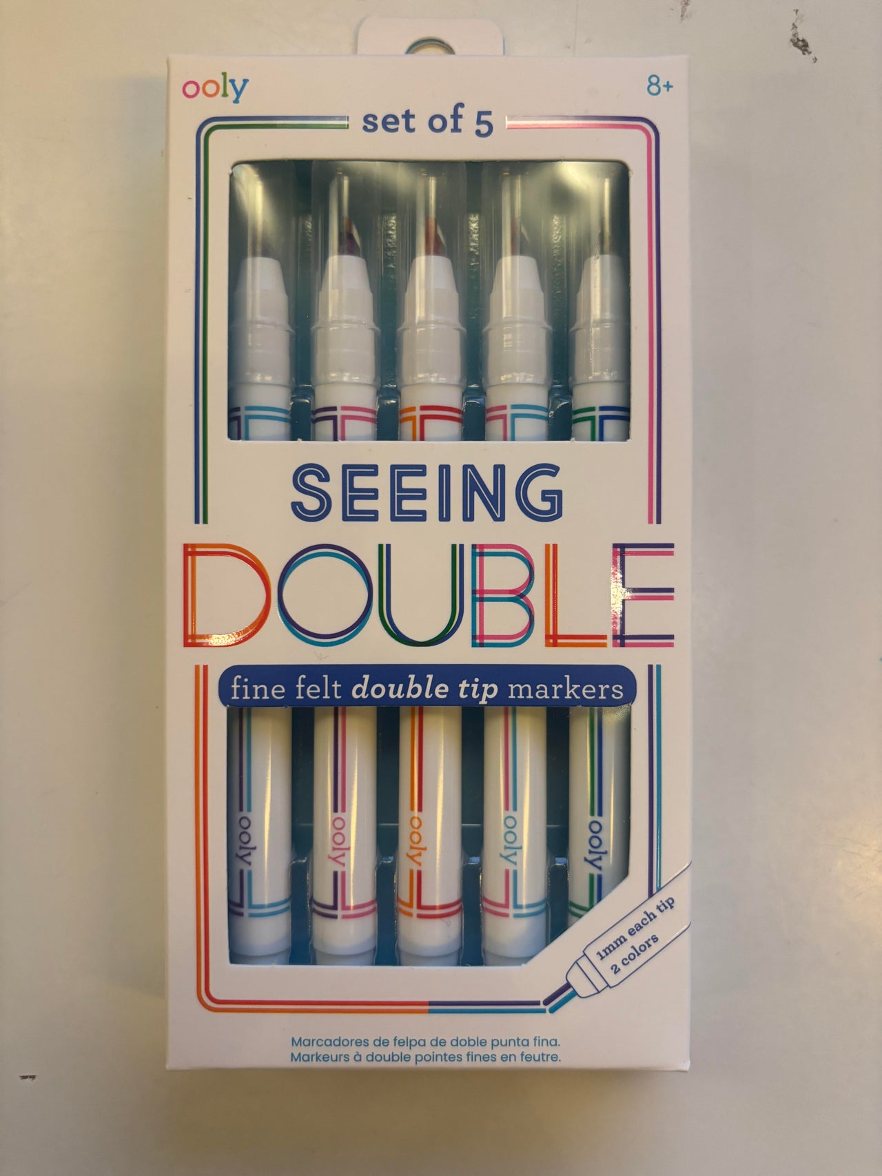 Seeing Double: Fine Felt Double Tip Markers