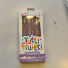Ooly - Tutti Fruitti: Scented Multi Colored Gel Pens
