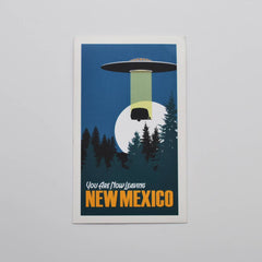 Metal - You Are Now Leaving New Mexico Sticker