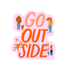 Odd Daughter - Go Outside Sticker