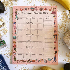 Abbie Ren - Meal Planner Notepad