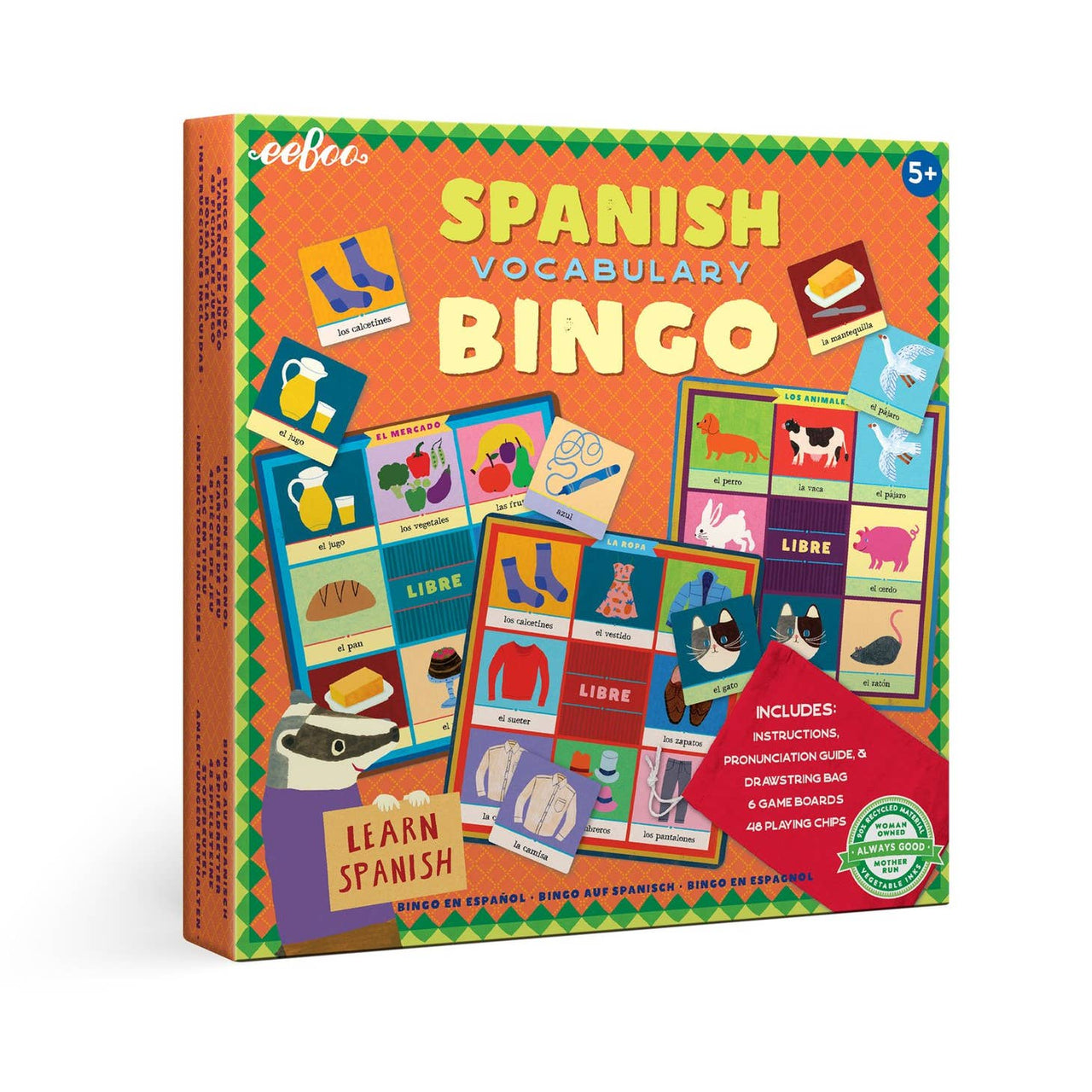Eeboo - Spanish Bingo