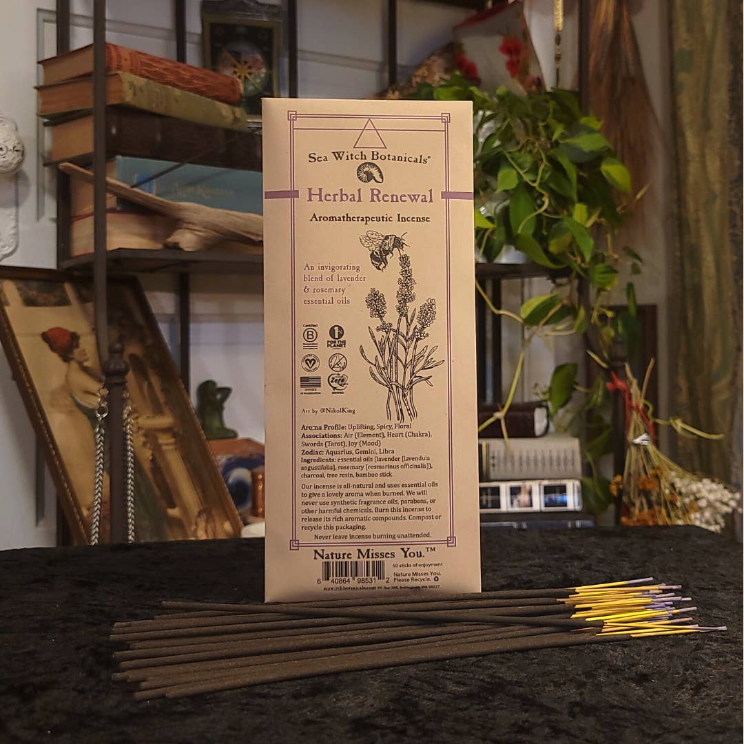 Sea Witch - Herbal Renewal Incense (50-pack)