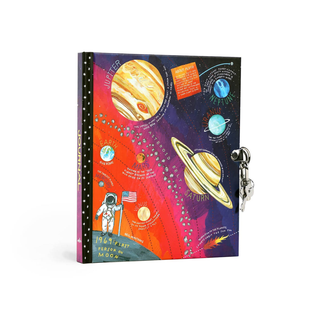Eeboo - Space Adventure Journal w/ lock