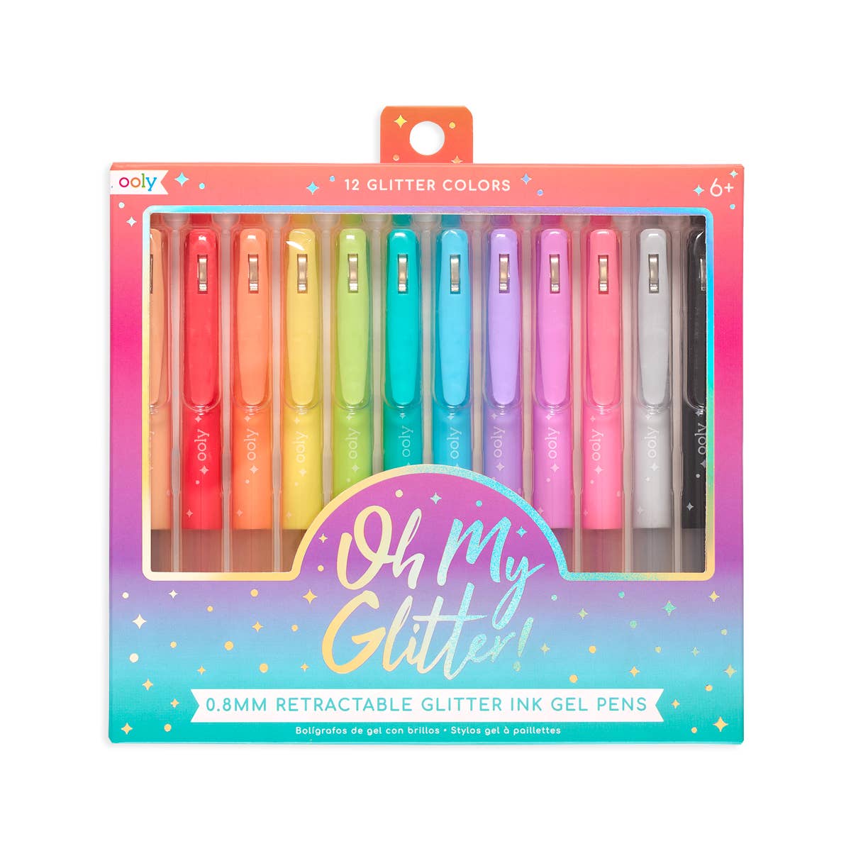 Ooly - Oh My Glitter! Glitter Ink Gel Pens (12-pack)
