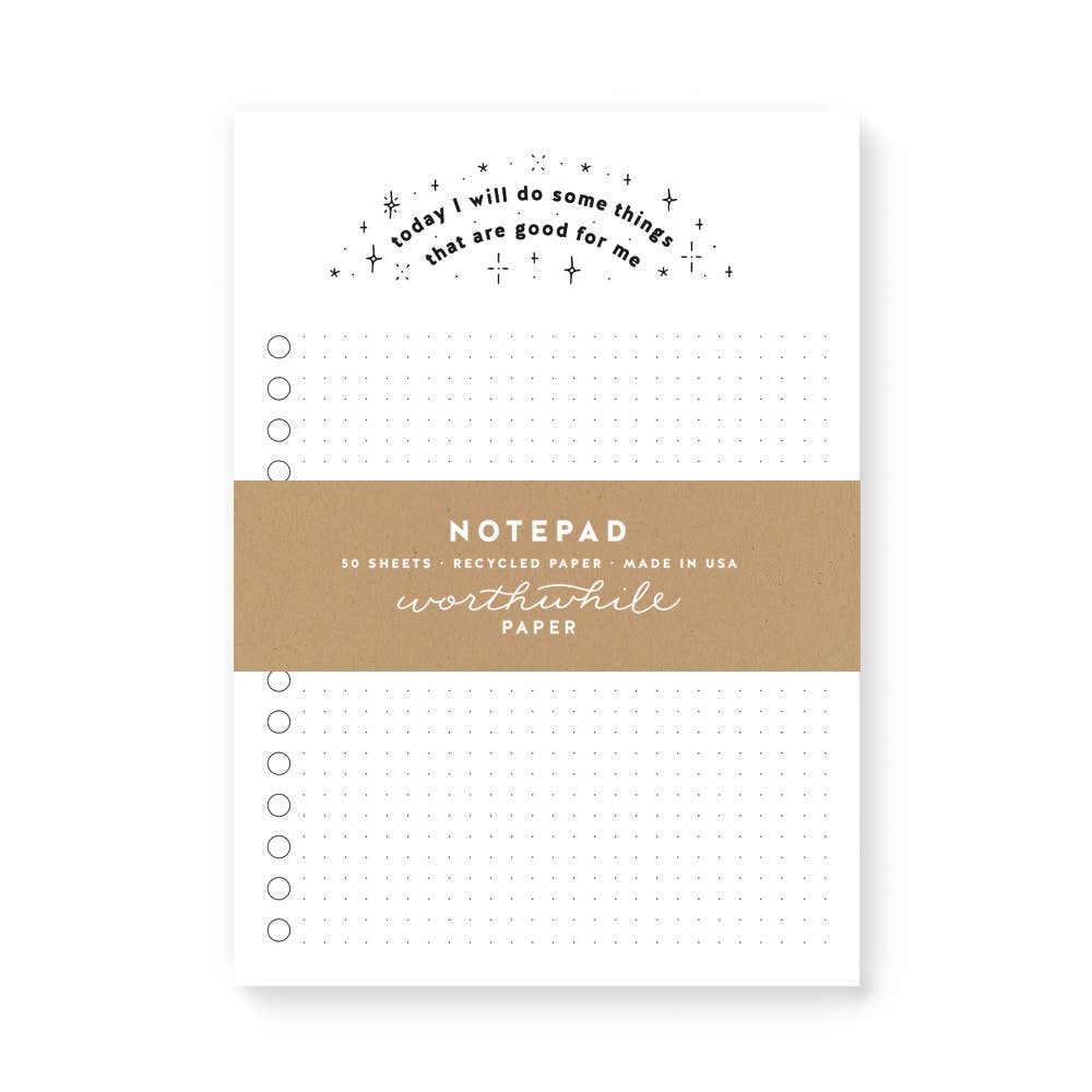 Worthwhile - Self-Care Notepad